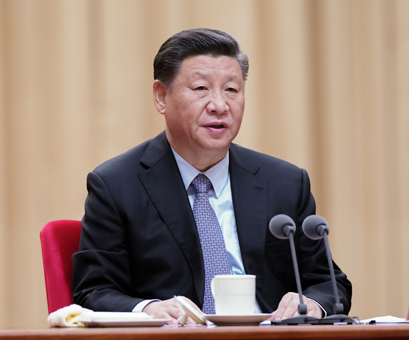 　　1月8日，“不忘初心、牢記使命”主題教育總結大會在北京召開。中共中央總書記、國家主席、中央軍委主席習近平出席會議并發(fā)表重要講話。
